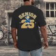 Class Of 2025 Senior 2025 Graduation Senior Boys Girls Men's Back Print T-Shirt