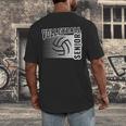 Class Of 2025 Volleyball Senior Class 25 Graduation Men's Back Print T-Shirt