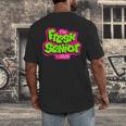 Class Of 2026 Fresh Senior 90s TV Style Retro Graduation Men's Back Print T-Shirt