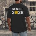 Class Of 2026 Graduation Waterpolo Senior 2026 Water Polo Men's Back Print T-Shirt