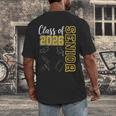 Class Of 2026 Senior 26 High School Graduation -Gold Men's Back Print T-Shirt