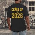Class Of 2026 Shirt Graduation Men's Back Print T-Shirt