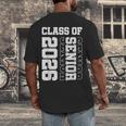 Class Of 2026 Shirt School Senior Year Graduation 2026 Men's Back Print T-Shirt