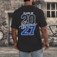 Class Of 2027 Senior 2027 Graduation Men's Back Print T-Shirt