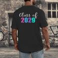 Class Of 2029 Shirt 2nd Grade Onto 3rd Grade Graduation Tee Men's Back Print T-Shirt