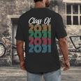 Class Of 2031 Kindergarten GraduationShirt Men's Back Print T-Shirt