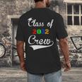 Class Of 2032 Kindergarten Back To School Graduation Men's Back Print T-Shirt