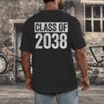 Class Of 2038 Shirt Senior 2038 Graduation Men's Back Print T-Shirt