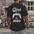 Class Of Gamer 2023 Shirt Graduation Game Boy Graduate Men's Back Print T-Shirt