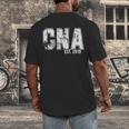 CNAs Graduation Shirt CNA Est 2019 Men's Back Print T-Shirt
