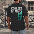 College Grad Class Of 2026 Graduation Men's Back Print T-Shirt