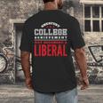 College Graduation For Conservatives Men's Back Print T-Shirt