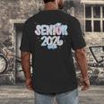 Coquette Senior-Class Of 2026 Preppy Graduation Graduate Men's Back Print T-Shirt