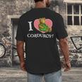 Corduroy I Heart Corduroy Teddy Bear Retro Children's Book Men's Back Print T-Shirt