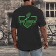 Cross Country Senior Night Senior 2025 Graduation Party 23 Men's Back Print T-Shirt