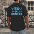 Cross Country Senior Night Senior 2025 Graduation Party 25 Men's Back Print T-Shirt