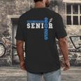 Cross Country Senior Night Senior 2025 Graduation Party 30 Men's Back Print T-Shirt