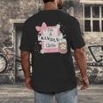 Cute Bookish Kindle Girlie Nerdy Read Book Lover Girl Women Men's Back Print T-Shirt