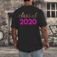 Cute Graduation Shirt Class Of 2020 Shirt Men's Back Print T-Shirt