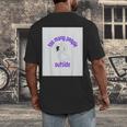 Cute Puppy With a Quote For Introverts Men's Back Print T-Shirt Cute Puppy With a Quote For Introverts Men's Back Print T-Shirt