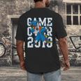Dabbing Graduation Class Of 2018Shirt Unicorn Dab Men's Back Print T-Shirt