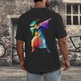 Dabbing Graduation Women Men's Back Print T-Shirt