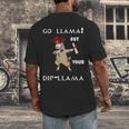 The Dabbing Llama Graduation Class Of 2018 T-Shirt Men's Back Print T-Shirt