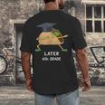 Dabbing Taco 6th Grade Graduation Shirt Sixth Grade Later Men's Back Print T-Shirt