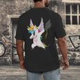 Dabbing Unicorn Graduation Class Of 2019 Women Men's Back Print T-Shirt