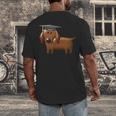Dachshund Graduation 2018 Dog Graduation Shirt For Men Women Kids Men's Back Print T-Shirt