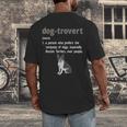 Dog-Trovert Boston Terrier Humor Definition Introvert Men's Back Print T-Shirt Dog-Trovert Boston Terrier Humor Definition Introvert Men's Back Print T-Shirt