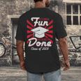 Im Done Graduating Class Of 2019 School GraduationShirt Men's Back Print T-Shirt