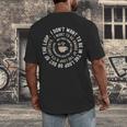 I Don't Want To Be In The Loop Introvert Coffee Lover Men's Back Print T-Shirt