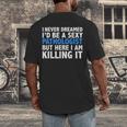 Never Dreamed I'd Be a Sexy Pathologist Pathology Graduation Men's Back Print T-Shirt