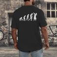 Evolution Of Dab Dabbing Dabbin' Graduation School T-Shirt Men's Back Print T-Shirt