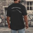 Fishing Is In My Blood I Love Fishing Introvert Men's Back Print T-Shirt Fishing Is In My Blood I Love Fishing Introvert Men's Back Print T-Shirt