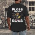 Floss Like A Boss Shirt Class Of 2019 Graduation Kids Men's Back Print T-Shirt