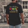 Fourth 4th Grade 2018 Nailed It Graduation Shirt Men's Back Print T-Shirt