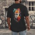 Fox For Fox Lovers Men Women Kids Introverts Men's Back Print T-Shirt Fox For Fox Lovers Men Women Kids Introverts Men's Back Print T-Shirt