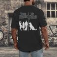 Your Friends Vs My Friend Introvert Pet Dog Owner Men Women Kids Men's Back Print T-Shirt