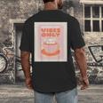 Fun Cool Cute Introvert Cat Character Quote Tea Cup For Men Women Men's Back Print T-Shirt