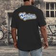 Funny Class Of 2022 Senior Graduate College Graduation Men's Back Print T-Shirt