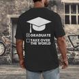Funny Graduate Joke Mens Womens Graduation Gifts Men's Back Print T-Shirt