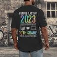 Future Class Of 2023 10th Grade Graduation 2021 Men's Back Print T-Shirt