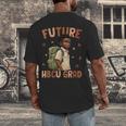 Future HBCU Grad History Month Graduation Boys Kids Men's Back Print T-Shirt