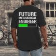 Future Mechanical Engineer Cool Graduation Men's Back Print T-Shirt