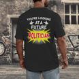 Future Politician Graduation For Kids And Graduates T-Shirt Men's Back Print T-Shirt