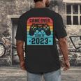 Game Over Class Of 2023 Shirt Students Graduation Men's Back Print T-Shirt