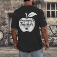 Geography Teacher Est 2018 School GraduationShirt Men's Back Print T-Shirt