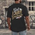 Girl I Just Graduated Spanish Grad Girls Graduation Men's Back Print T-Shirt